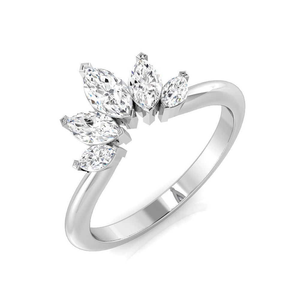 SR462 — Ring - 9k White Gold