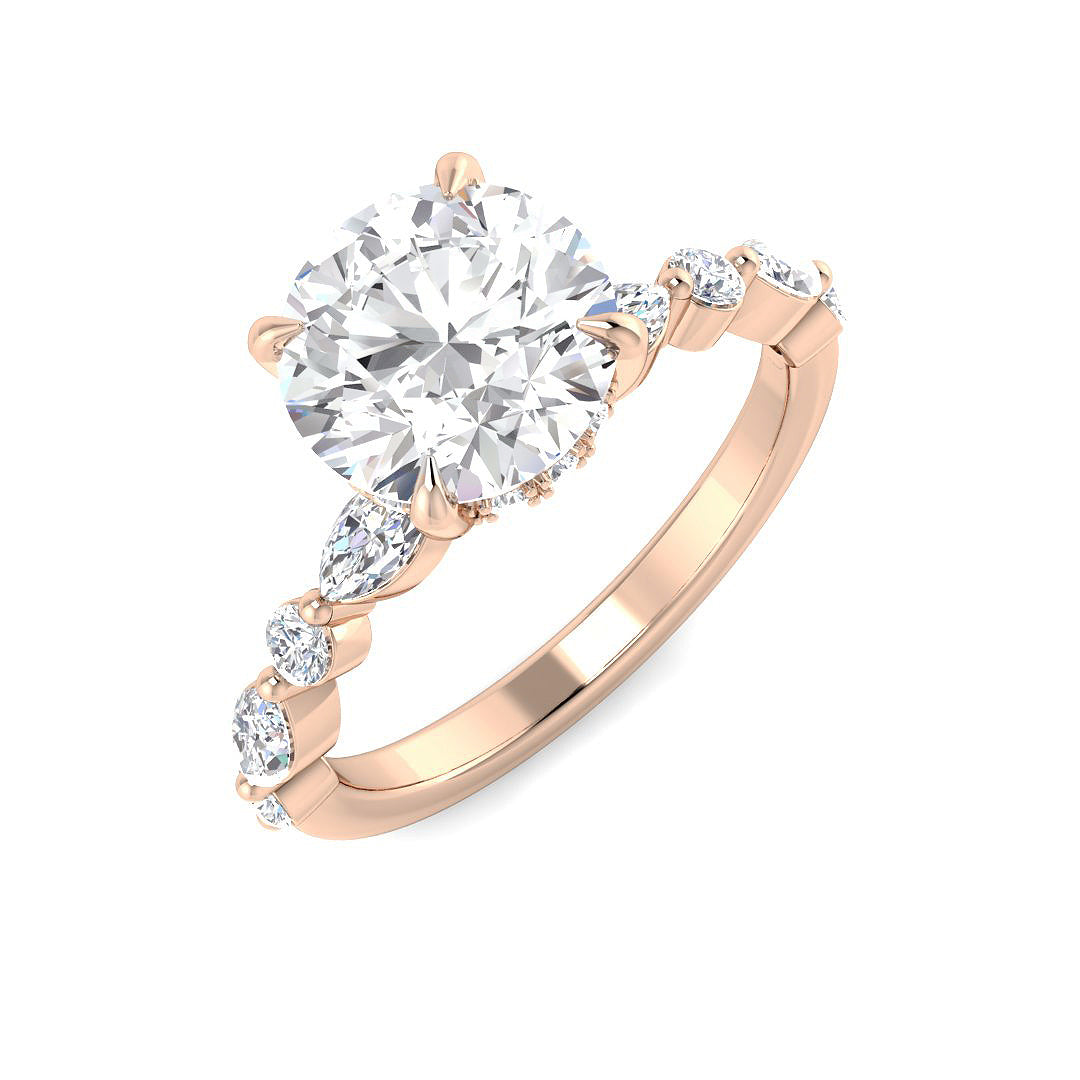 SR4633 — Ring - 9k Rose Gold