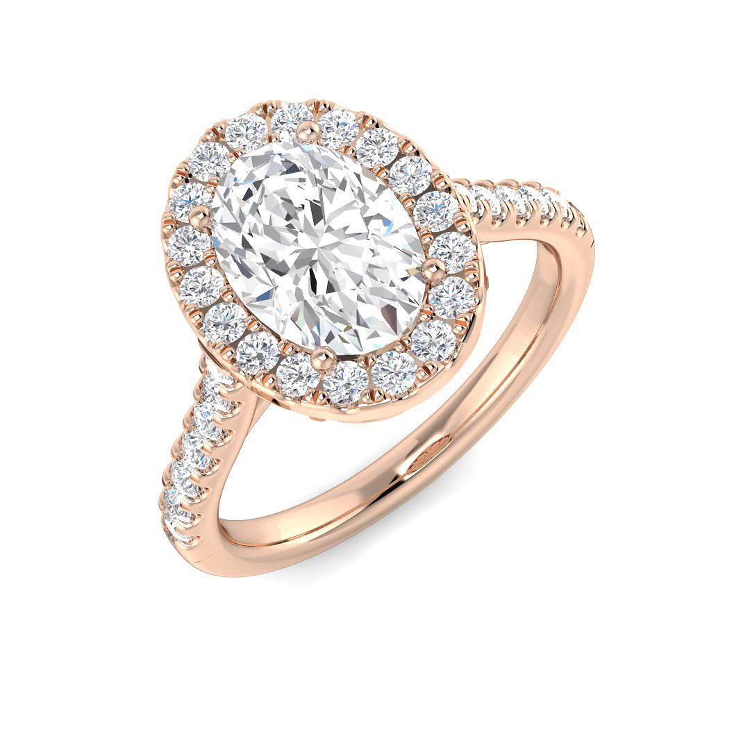 SR4635 — Ring - 9k Rose Gold