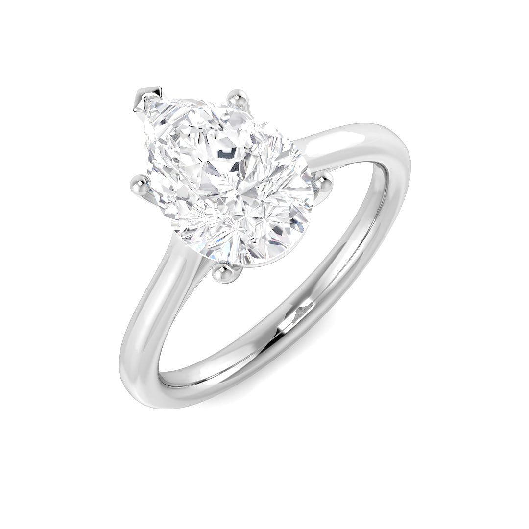 SR4641 — Ring - 9k White Gold