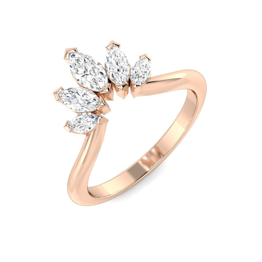 SR4645 — Ring - 9k Rose Gold