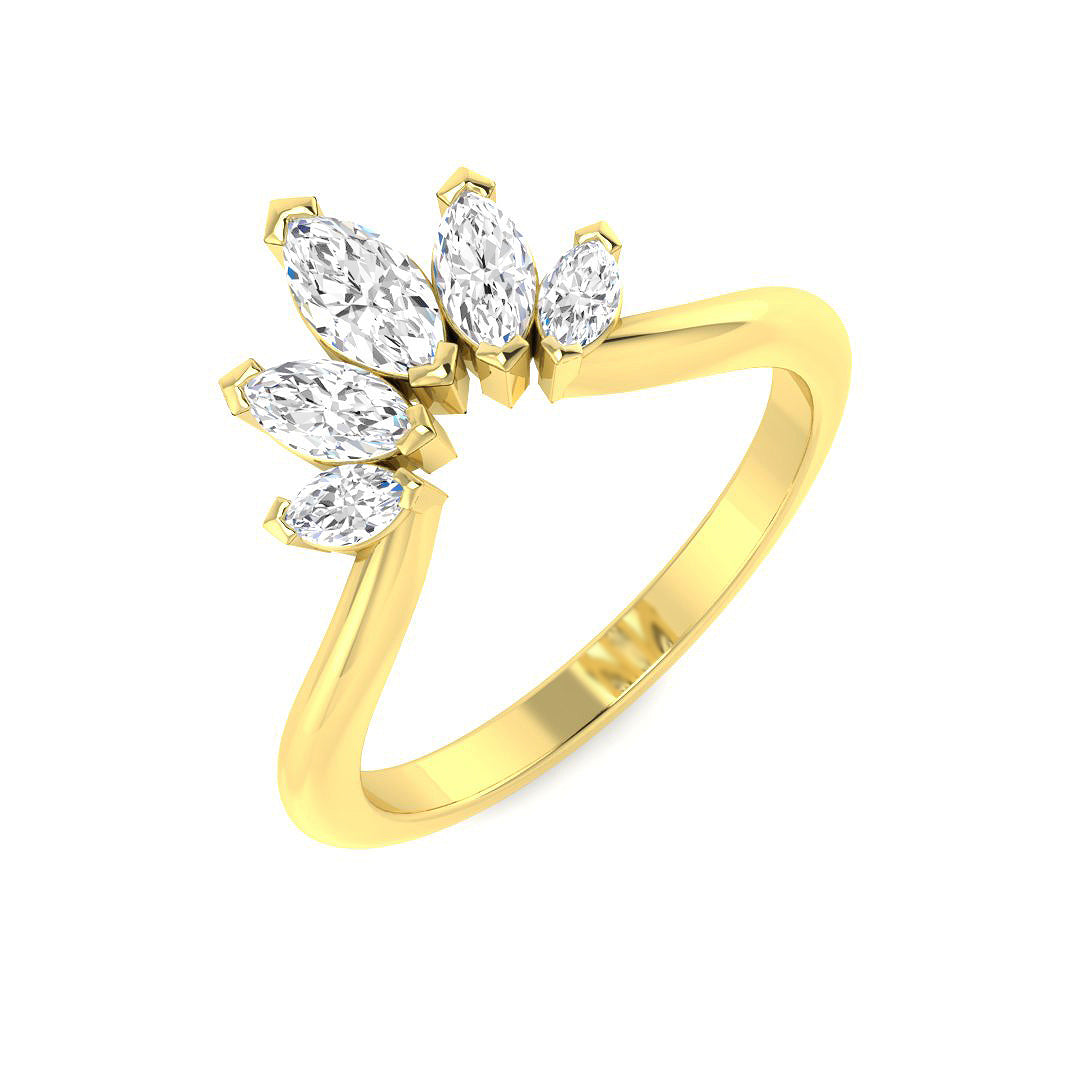 SR4645 — Ring - 9 KT Yellow Gold