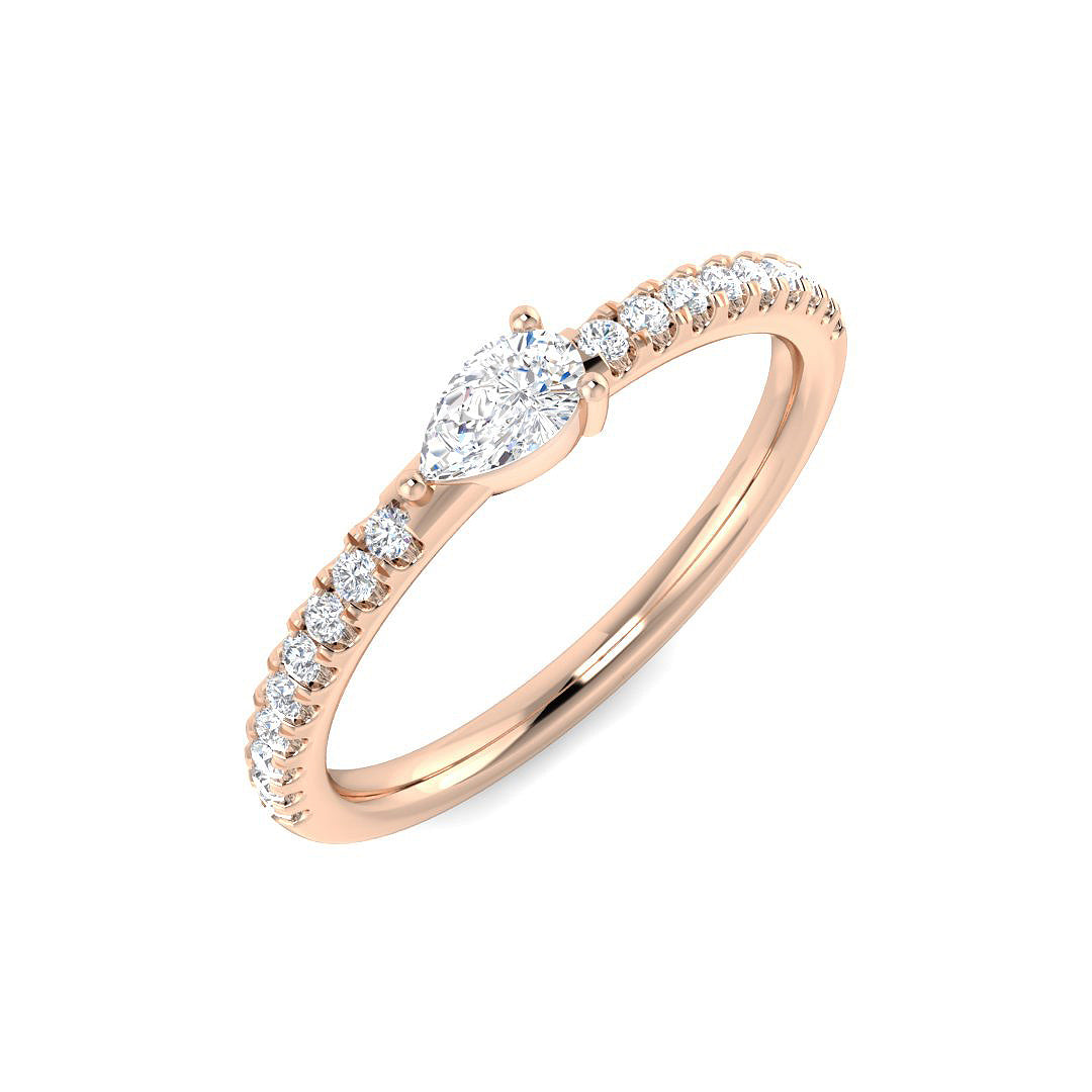 SR4653 — Ring - 9k Rose Gold