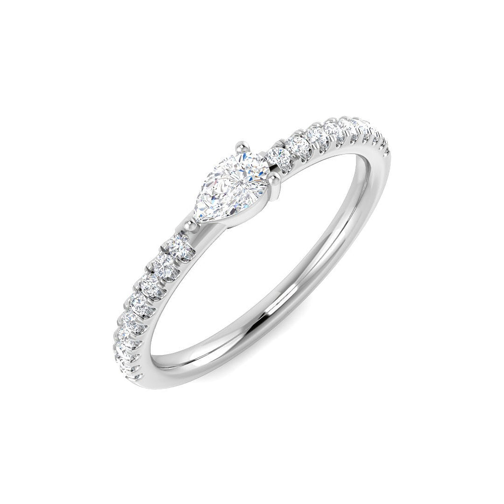 SR4653 — Ring - 9k White Gold