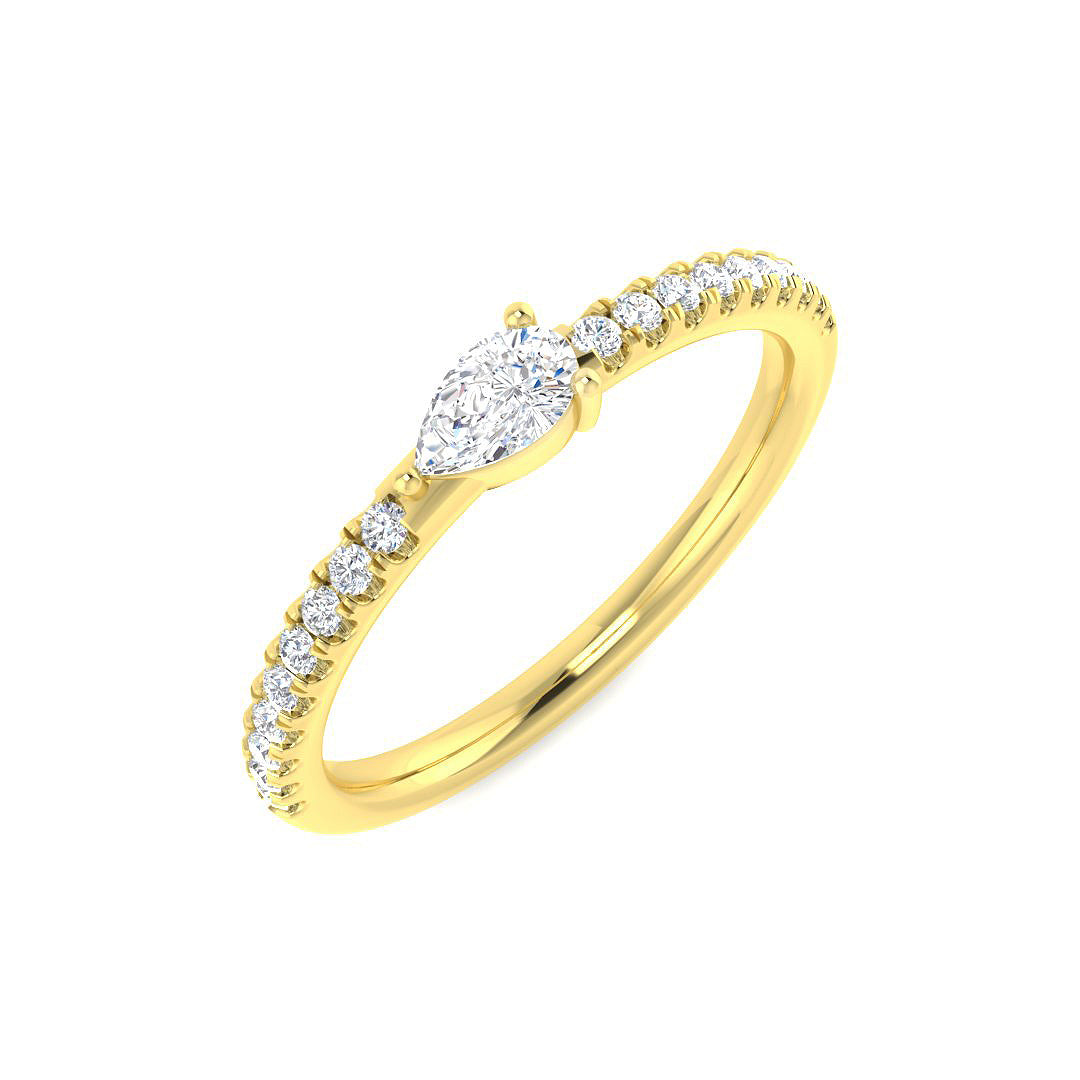 SR4653 — Ring - 9k Yellow Gold