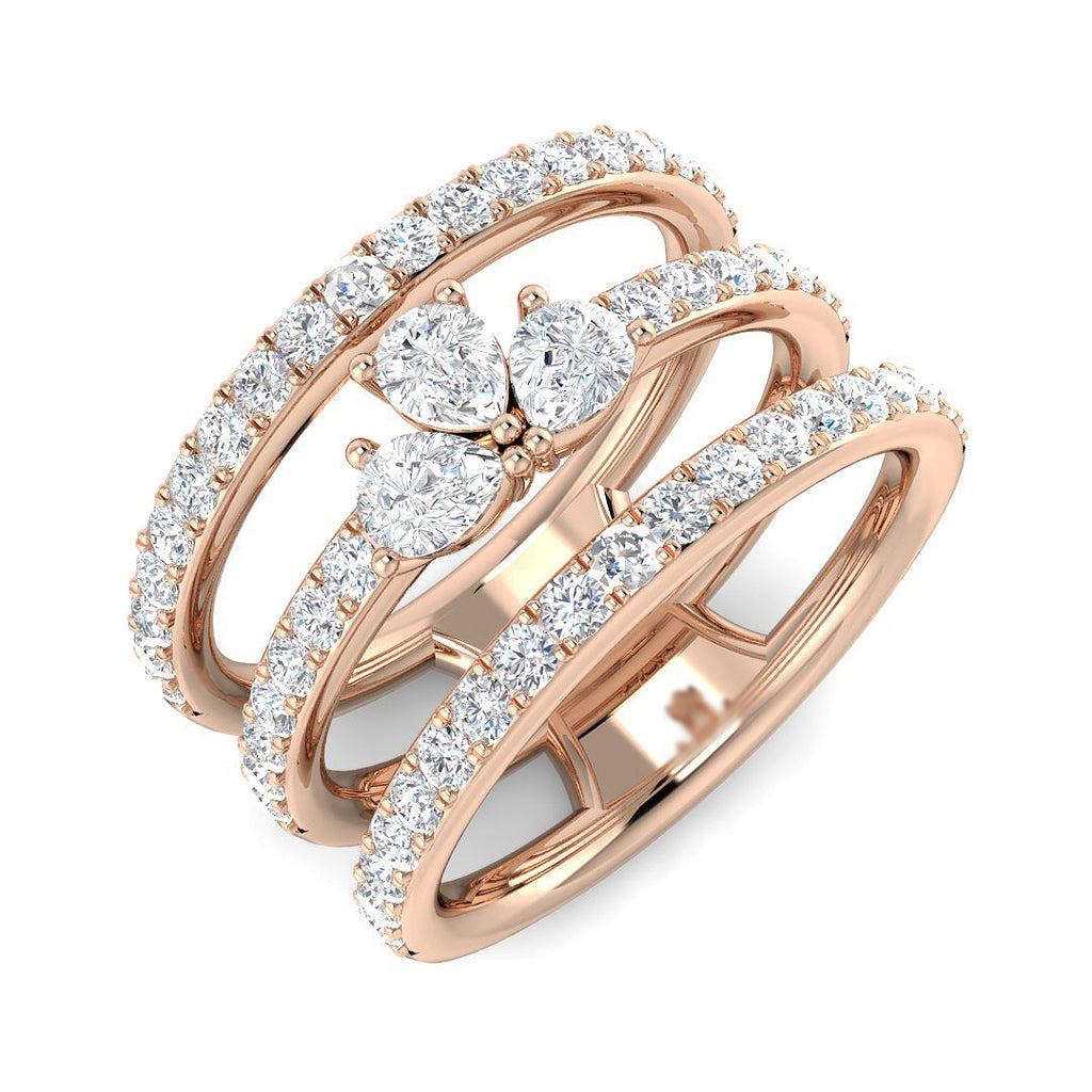 SR4654 — Ring - 9k Rose Gold