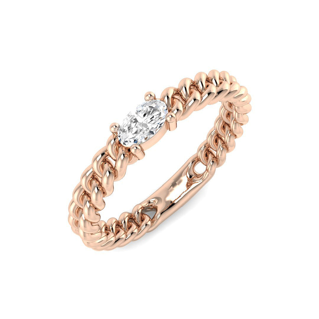SR4658 — Ring - 9k Rose Gold