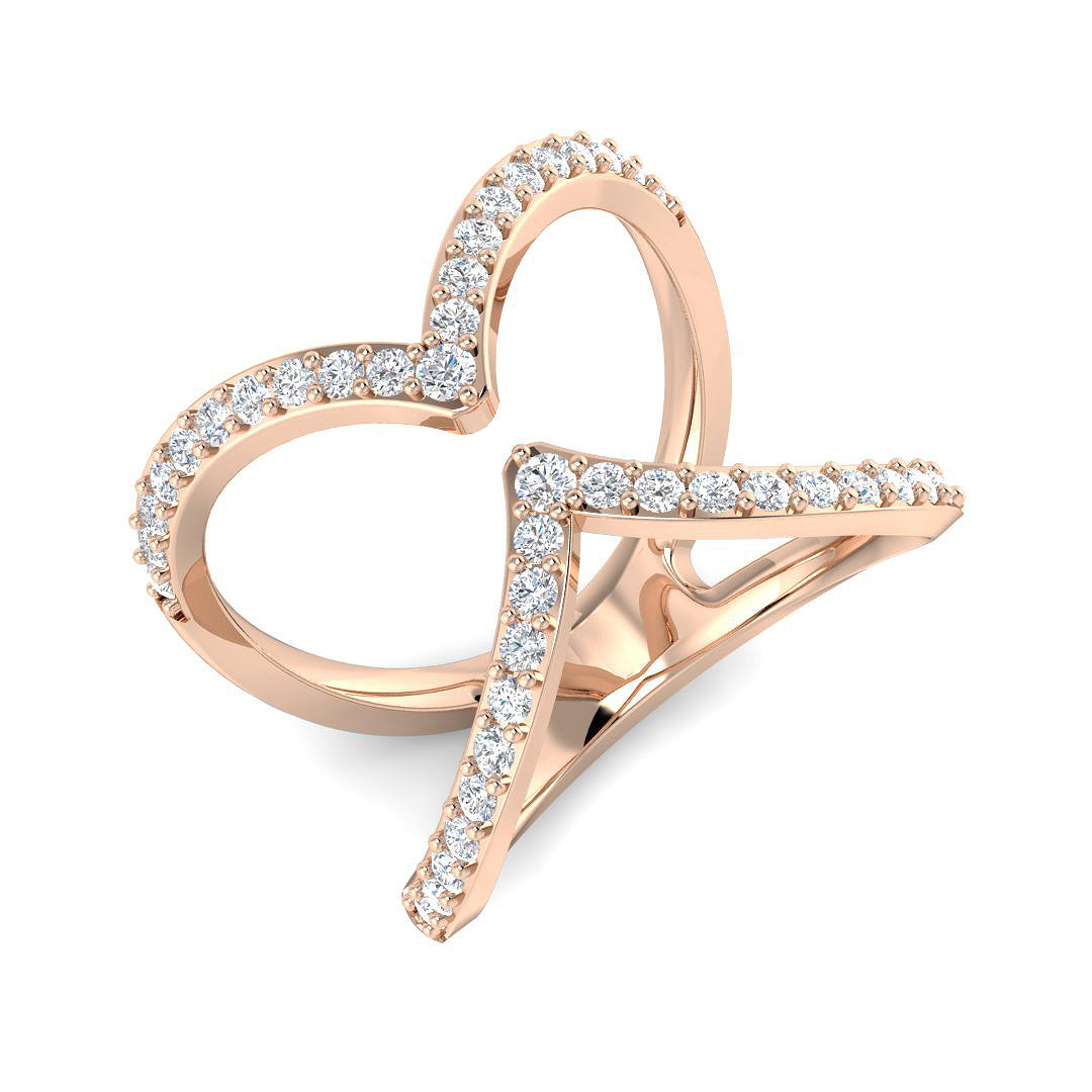 SR4661 — Ring - 9k Rose Gold