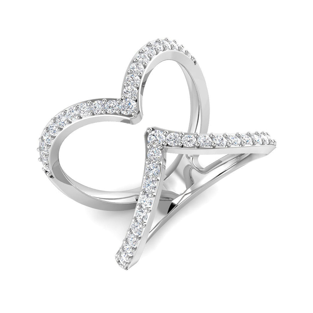SR4661 — Ring - 9k White Gold