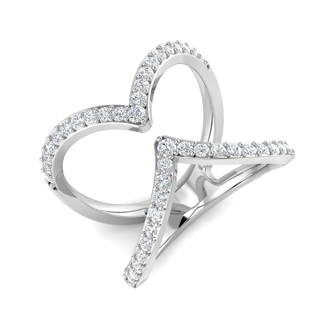 SR4661 — Ring - 9k White Gold