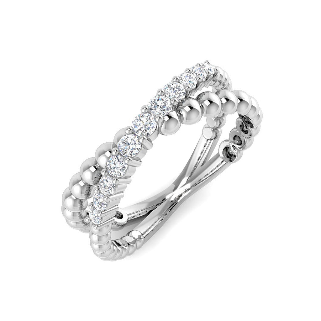 SR4662 — Ring - 9k White Gold