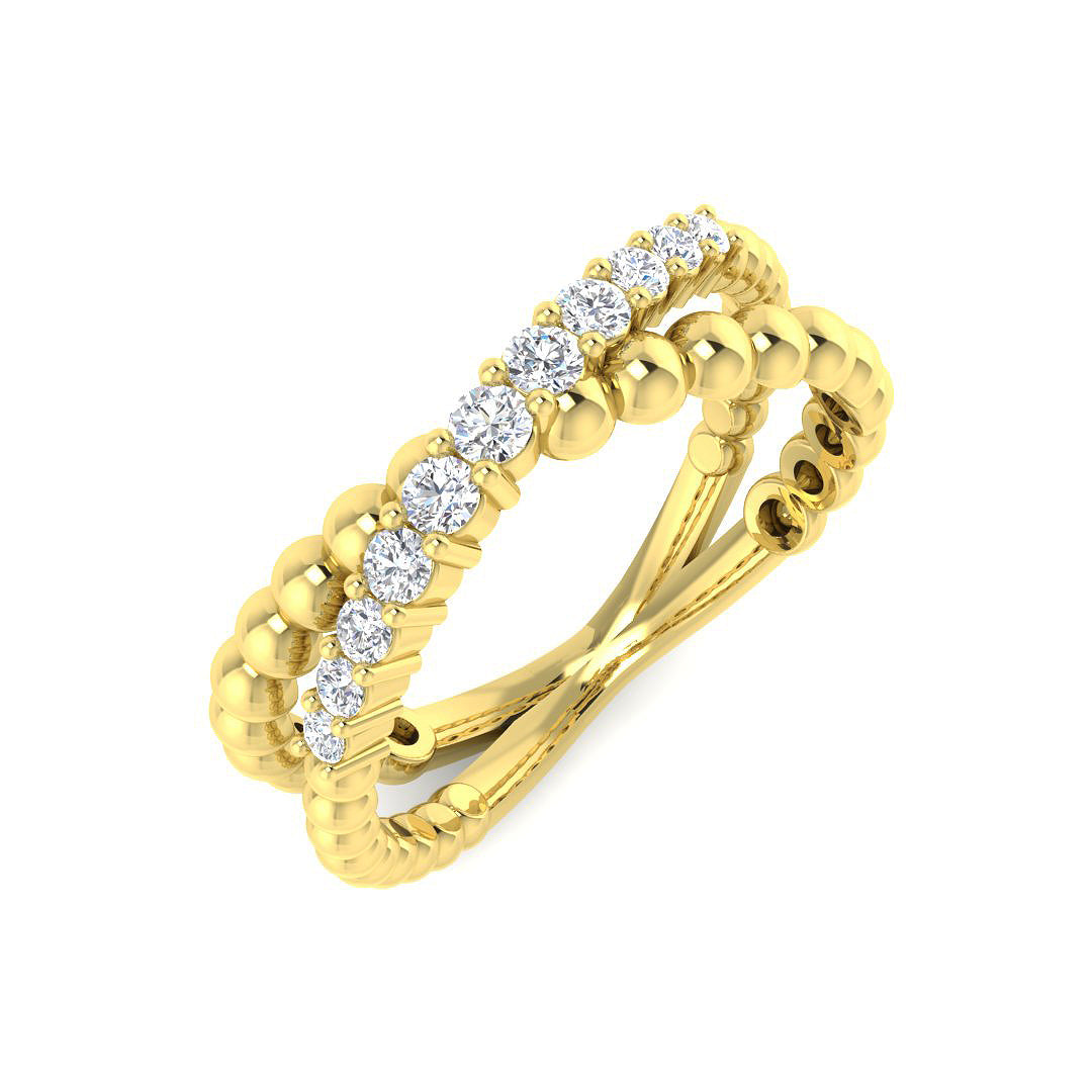 SR4662 — Ring - 9k Yellow Gold