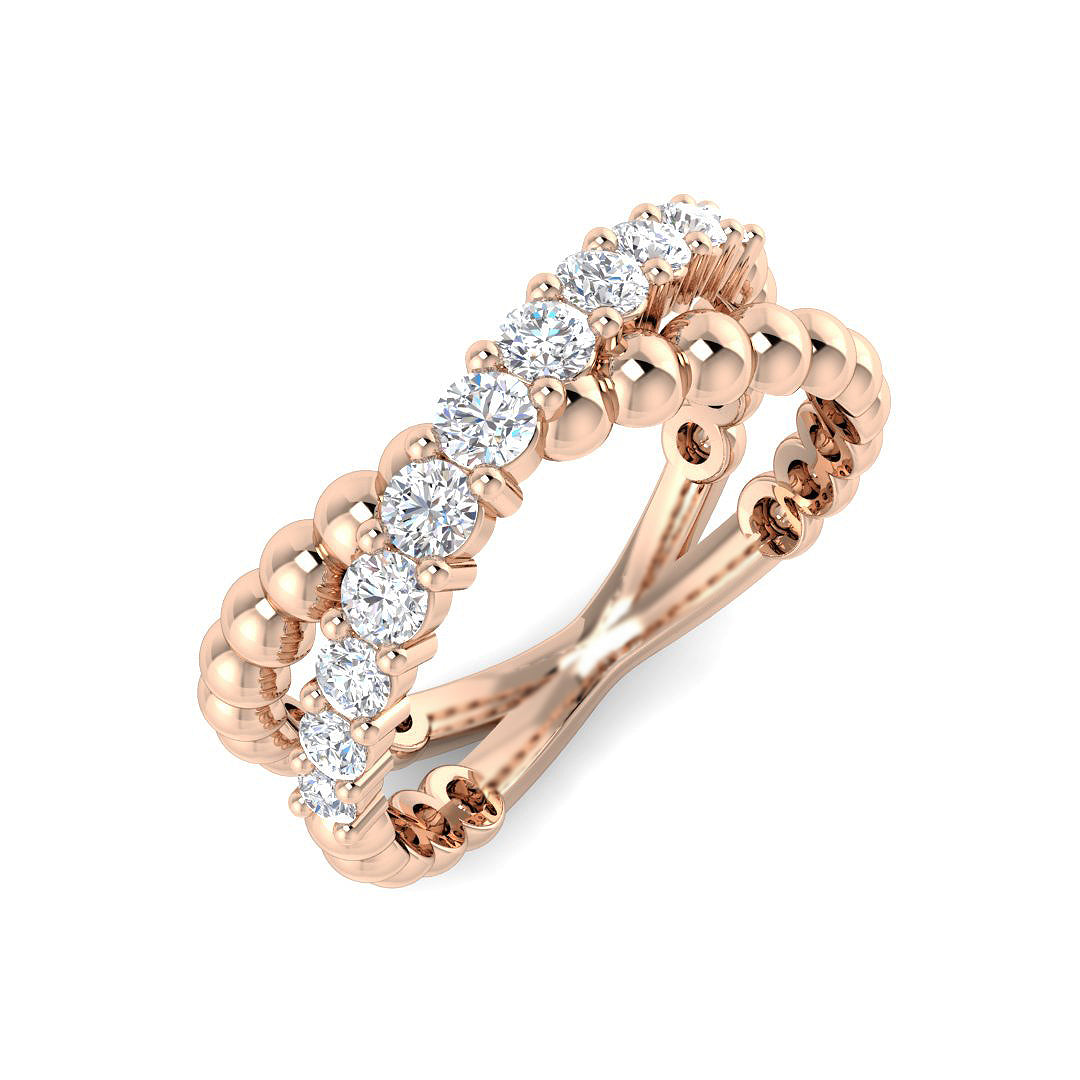 SR4663 — Ring - 9k Rose Gold