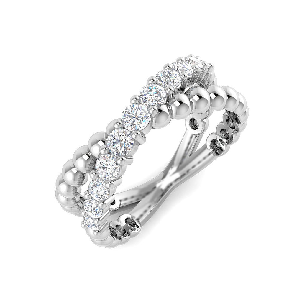 SR4663 — Ring - 9k White Gold