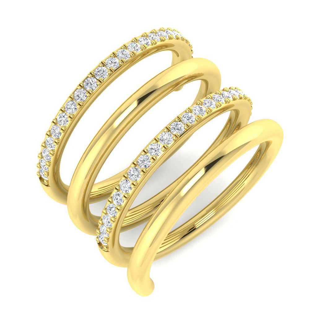 SR4664 — Ring - 9k Yellow Gold