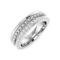 SR4666 — Ring - 9k White Gold