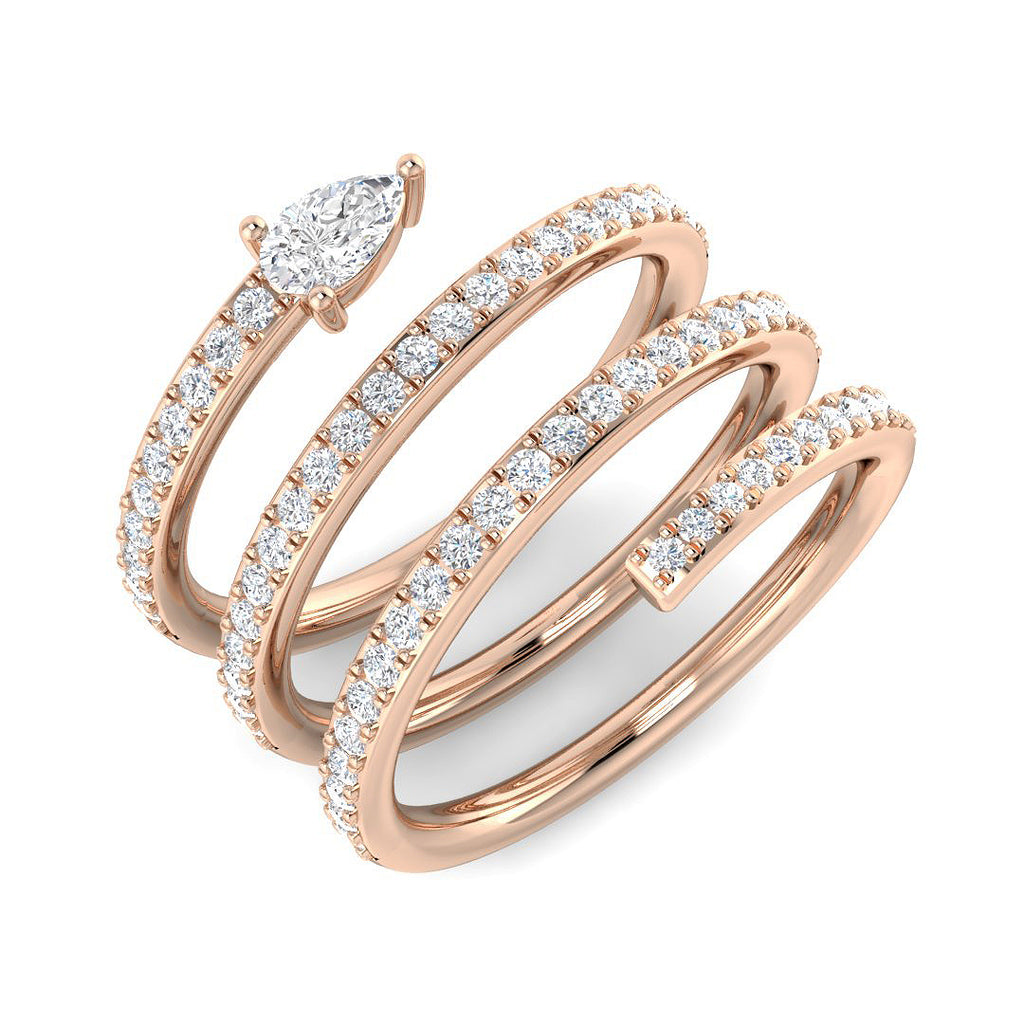 SR4670 — Ring - 9k Rose Gold