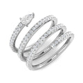 SR4670 — Ring - 9k White Gold