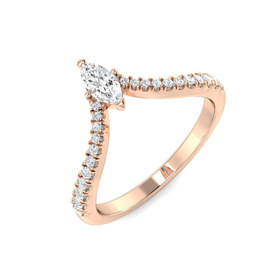 SR4671 — Ring - 9k Rose Gold