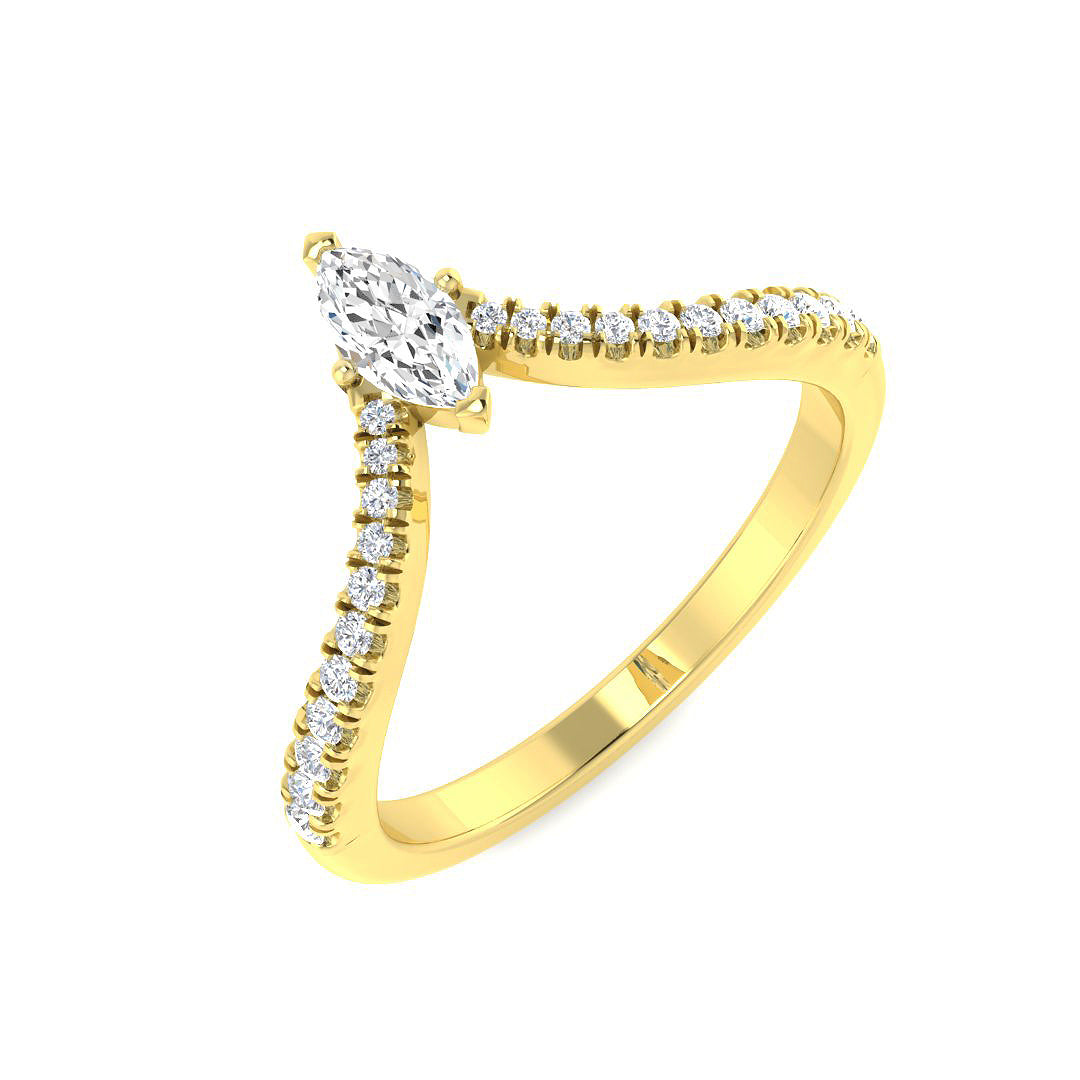 SR4671 — Ring - 9k Yellow Gold