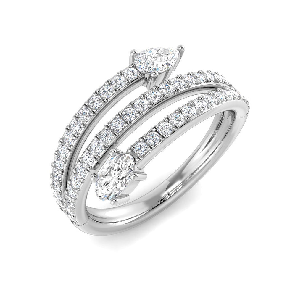 SR4672 — Ring - 9k White Gold