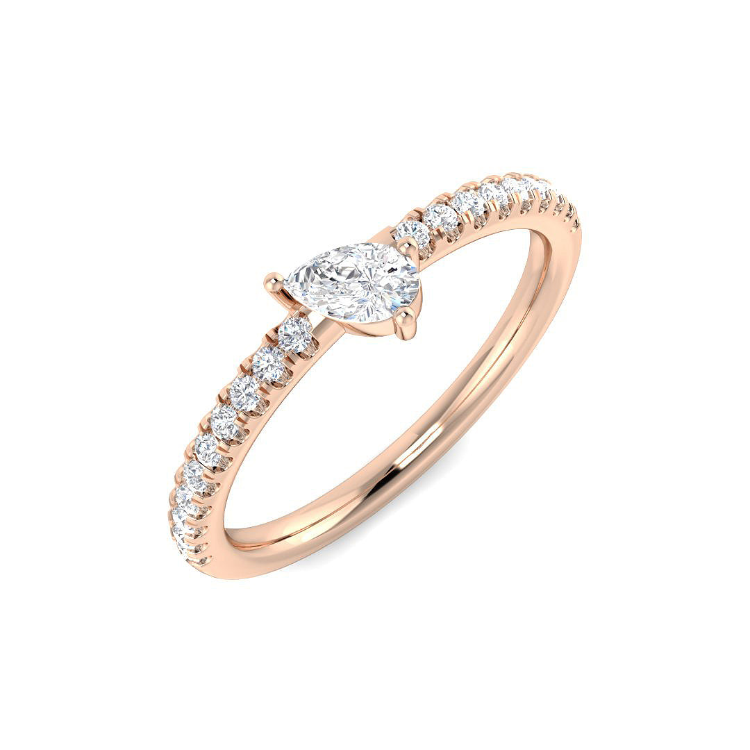 SR4673 — Ring - 9k Rose Gold