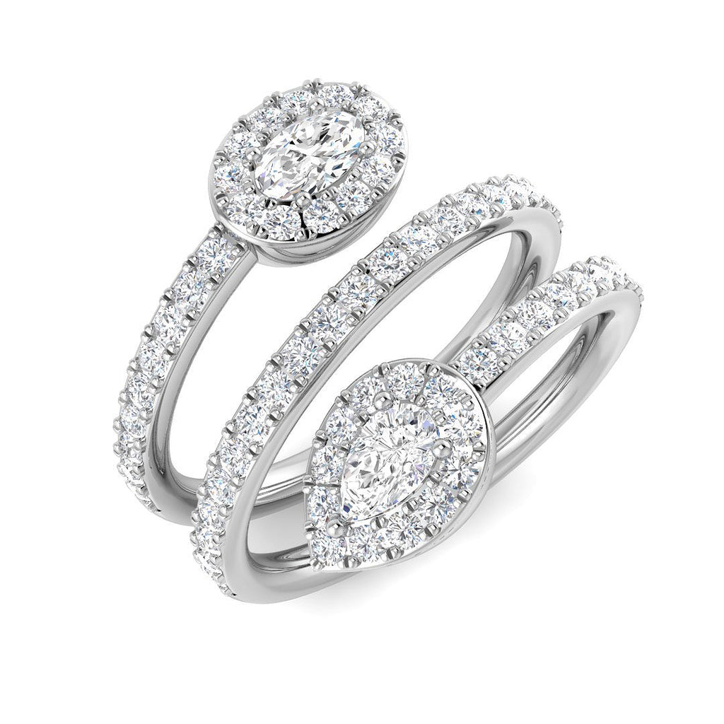 SR4674 — Ring - 9k White Gold