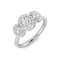 SR467 — Ring - 9k White Gold