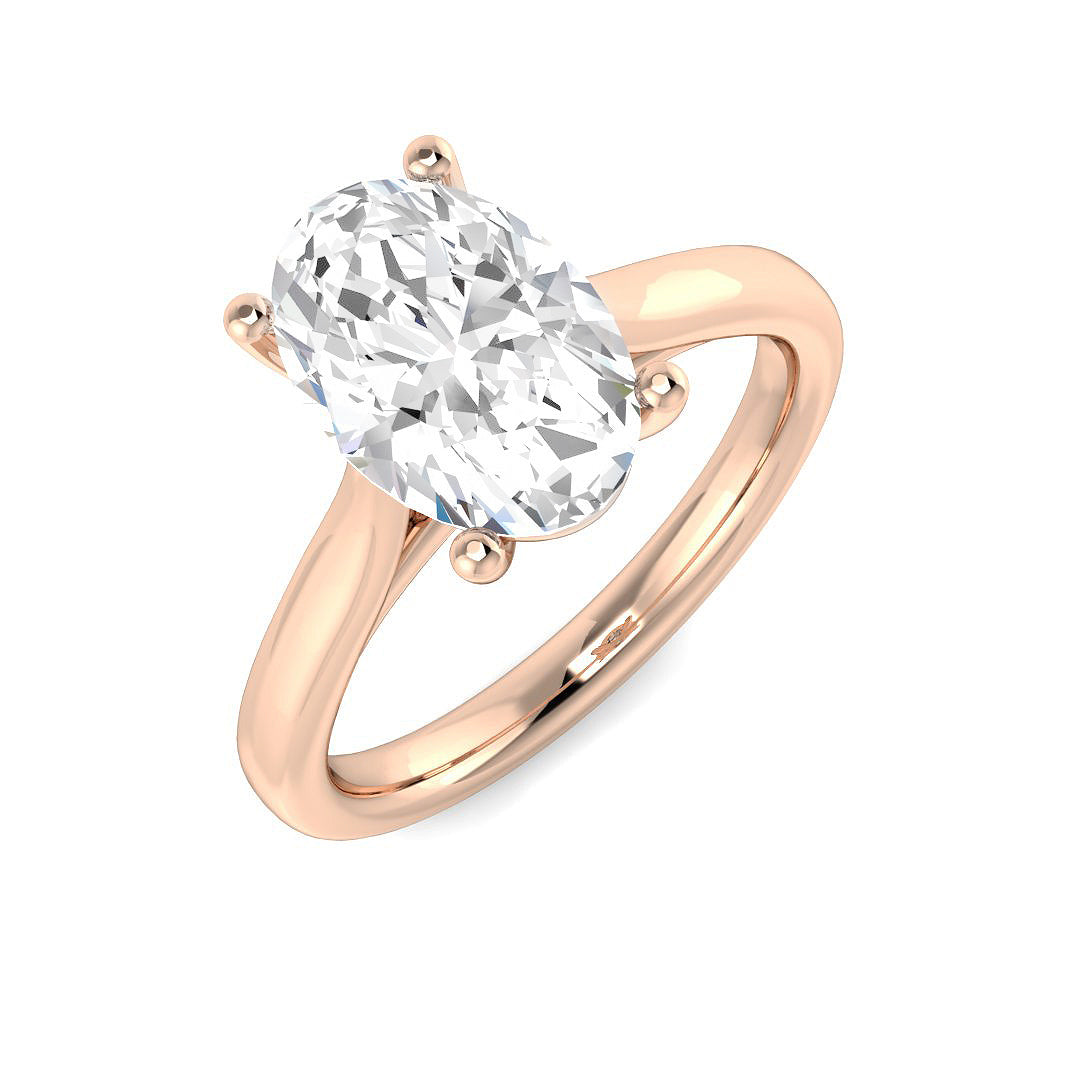 SR4686 — Ring - 9k Rose Gold