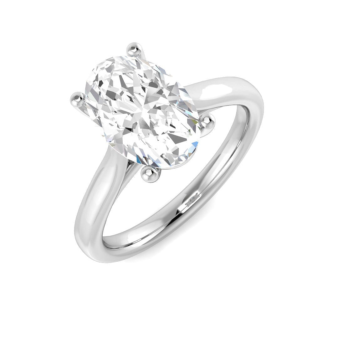 SR4686 — Ring - 9k White Gold