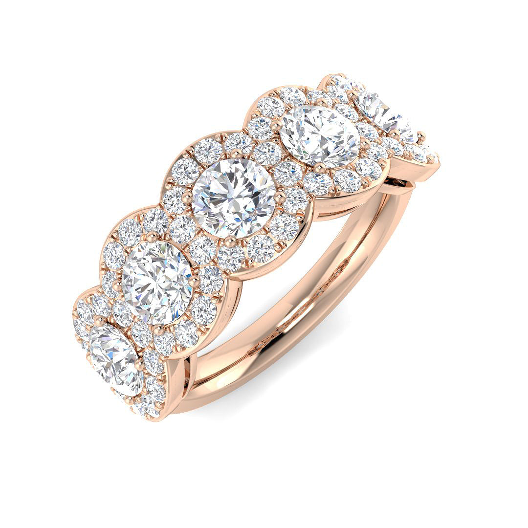 SR4689 — Ring - 9k Rose Gold