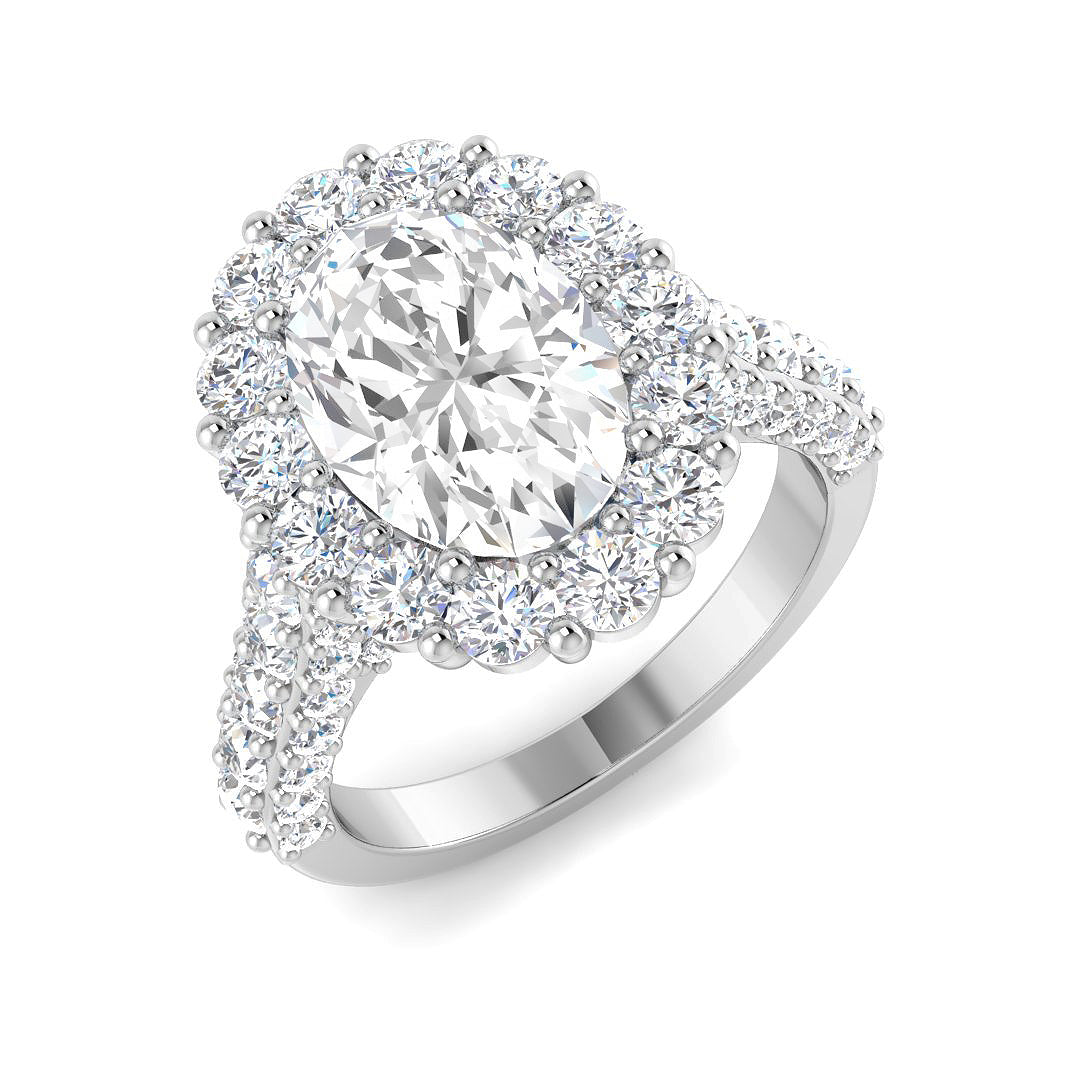 SR4713 — Ring - 9k White Gold