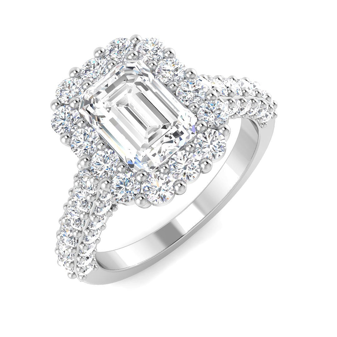 SR4716 — Ring - 9k White Gold
