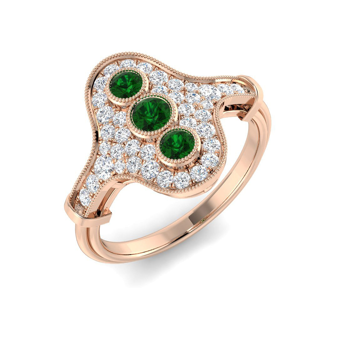 SR4717 — Ring - 9k Rose Gold