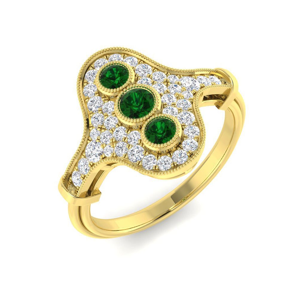 SR4717 — Ring - 9k Yellow Gold