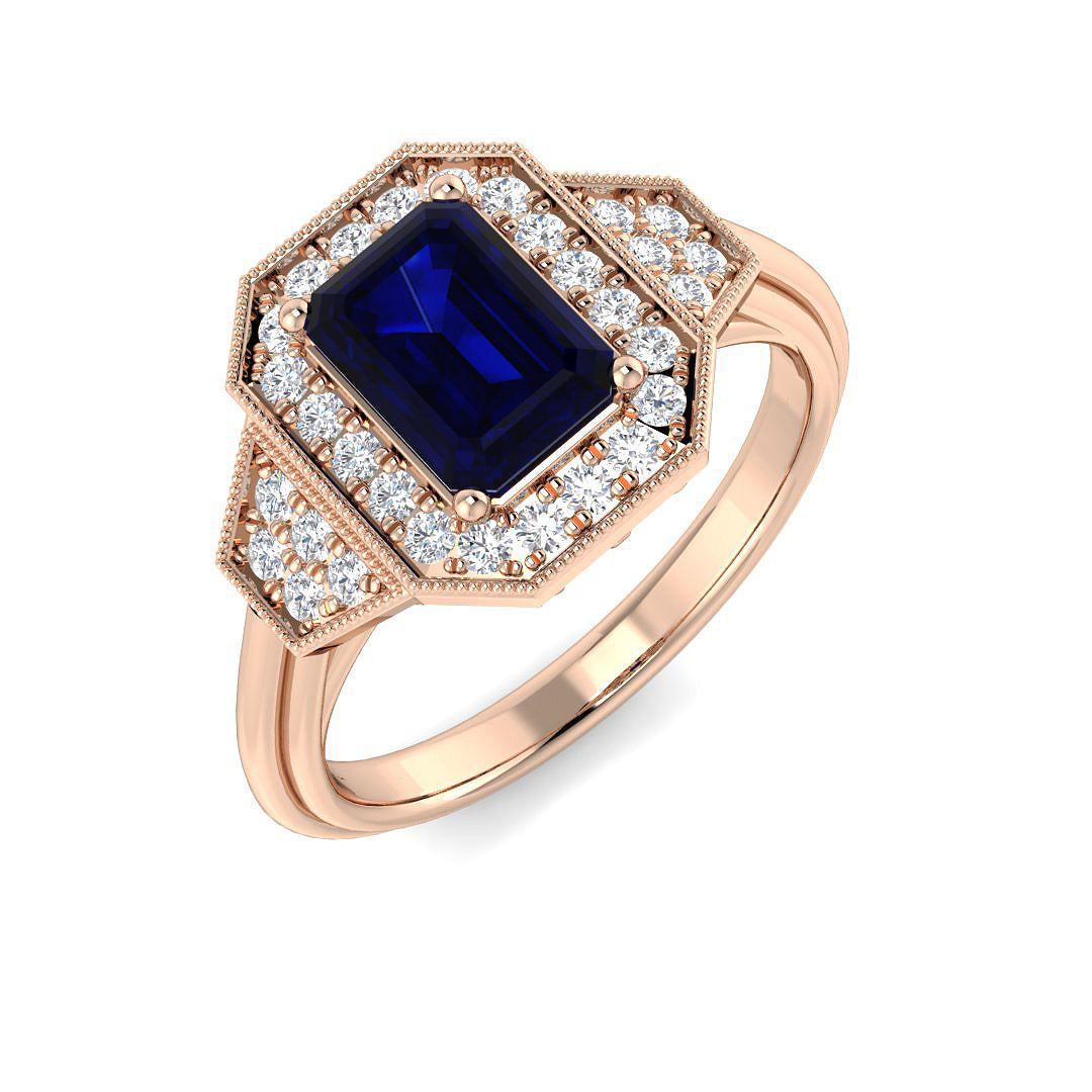 SR4718 — Ring - 9k Rose Gold