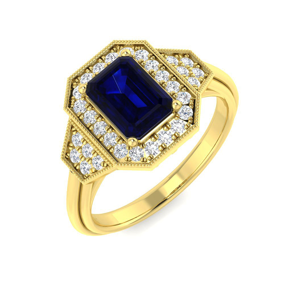 SR4718 — Ring - 9k Yellow Gold