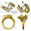 SR4719 — Ring - 9k Yellow Gold detail