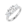 SR4722 — Ring - 9 KT White Gold