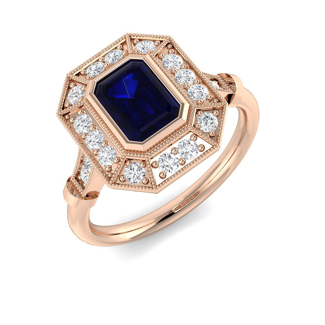 SR4746 — Ring - 9k Rose Gold