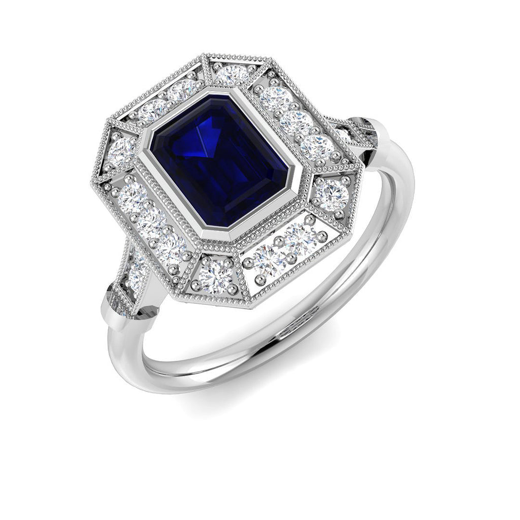 SR4746 — Ring - 9k White Gold
