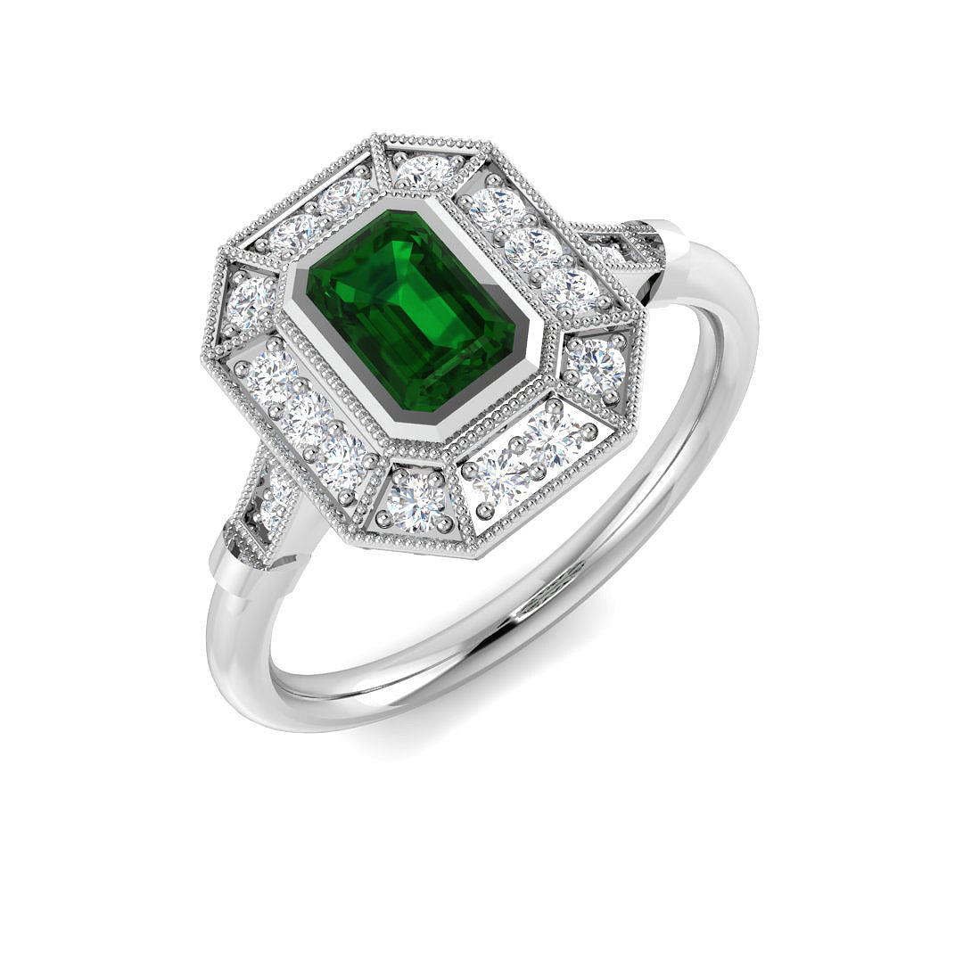 SR4747 — Ring - 9k White Gold