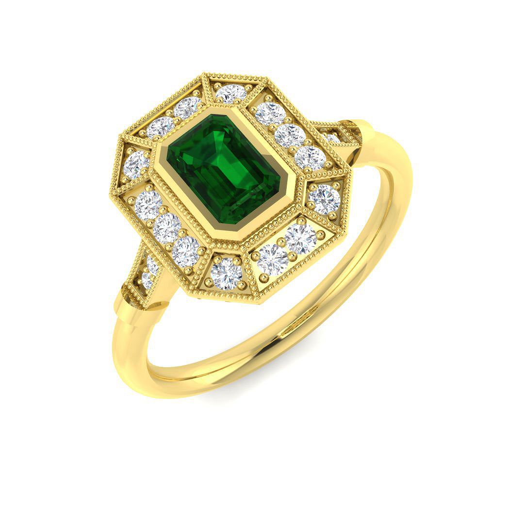 SR4747 — Ring - 9k Yellow Gold