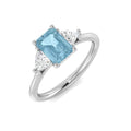 SR474 — Ring - 9k White Gold