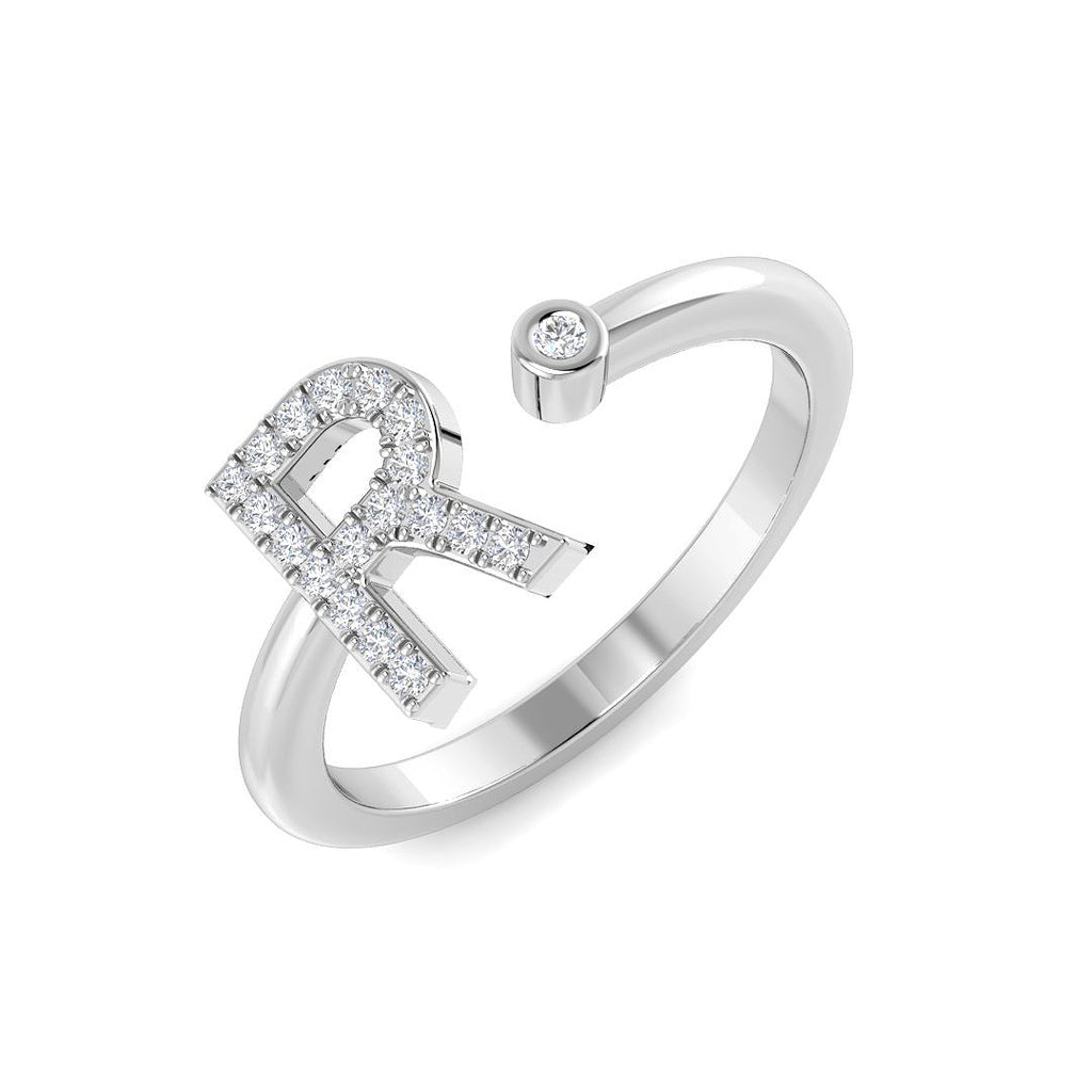 SR4777 — Ring - 9k White Gold