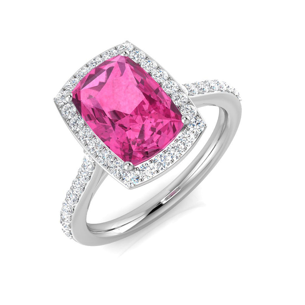 SR488 — Ring - 9k White Gold