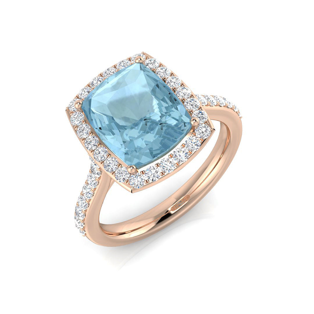 SR490 — Ring - 9k Rose Gold
