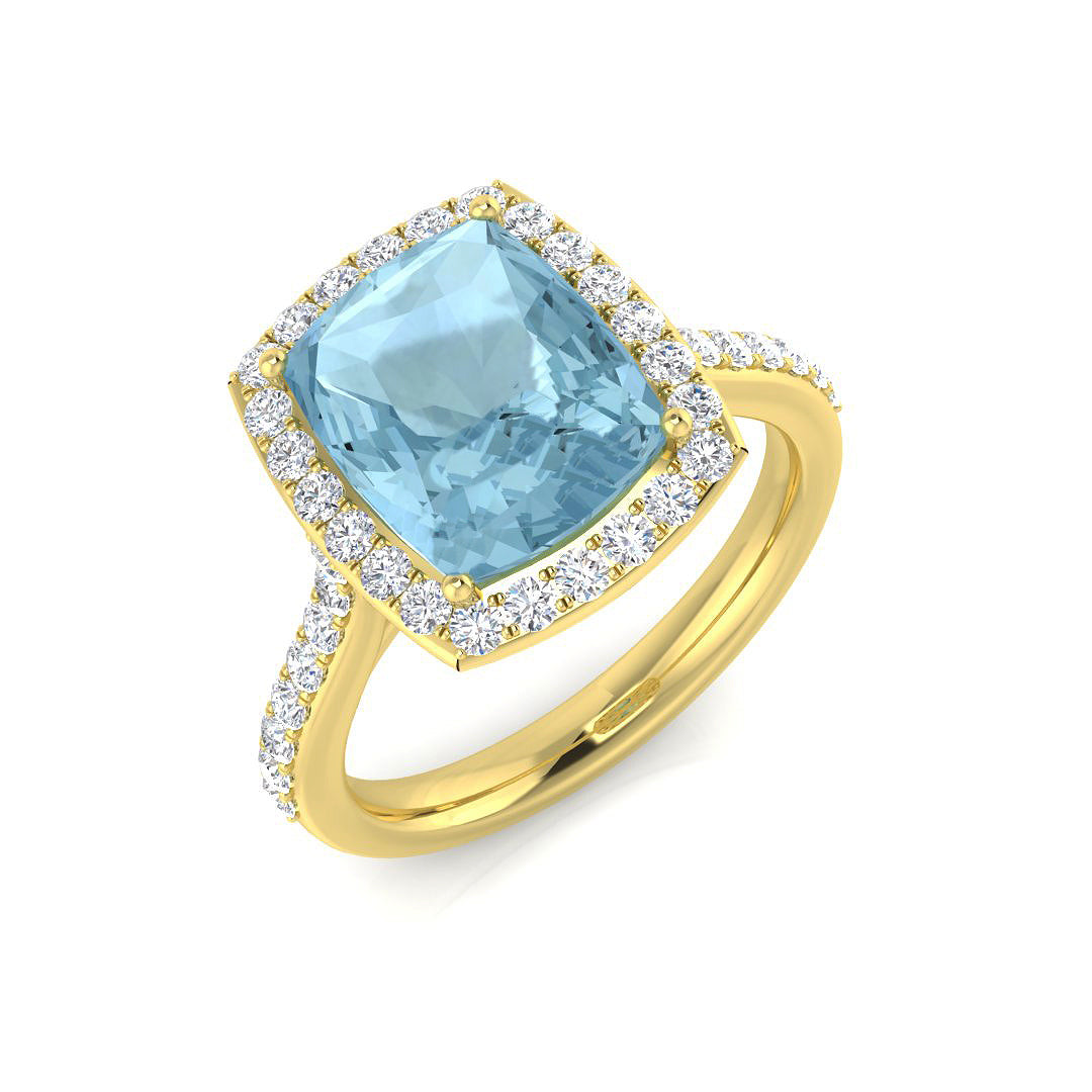SR490 — Ring - 9k Yellow Gold
