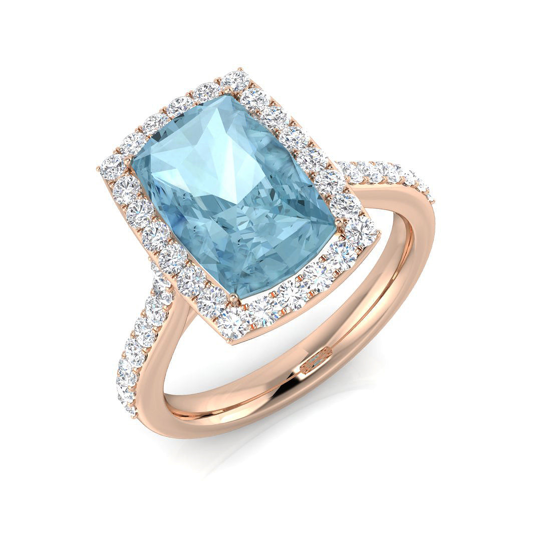 SR495 — Ring - 9k Rose Gold