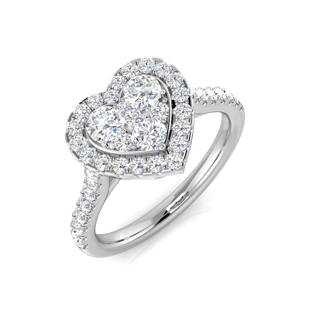 SR500 — Ring - 9k White Gold